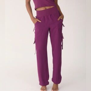 Cloud9ine Purple Cargo Pants